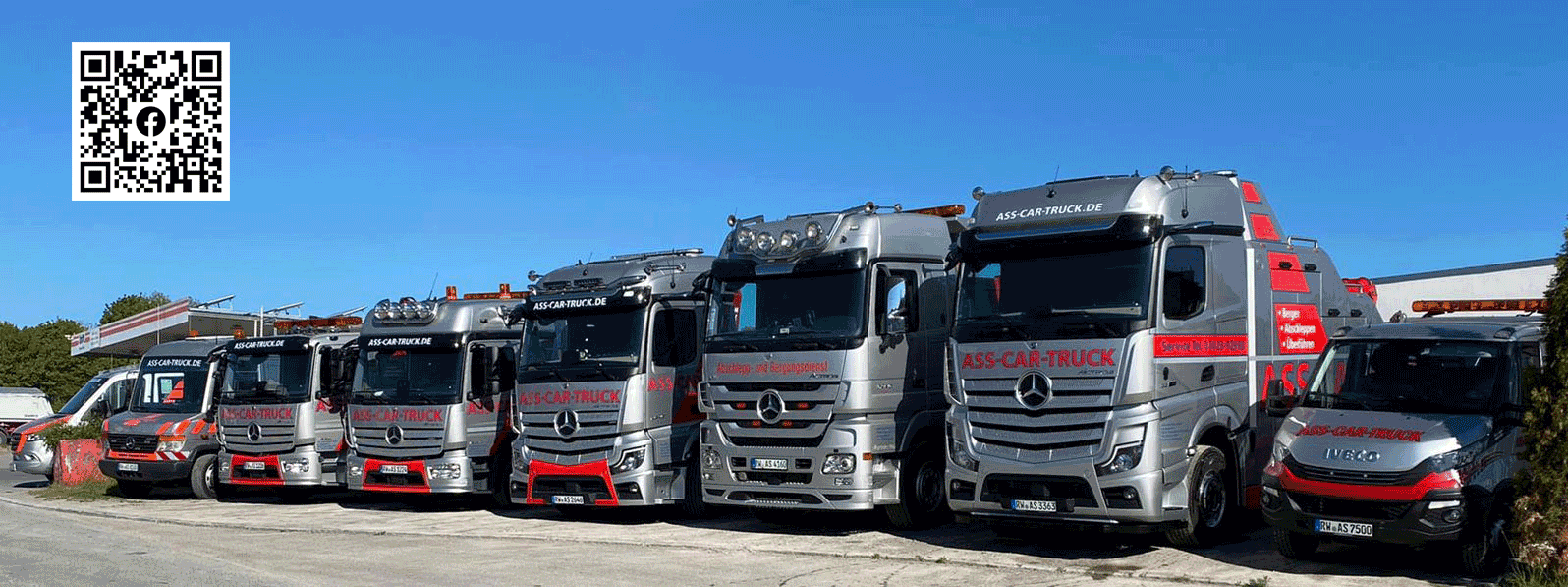 Ass car Truck GmbH Fahrzeugflotte Ausschnitt